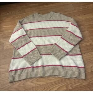 American Eagle Striped Sweater Size Medium